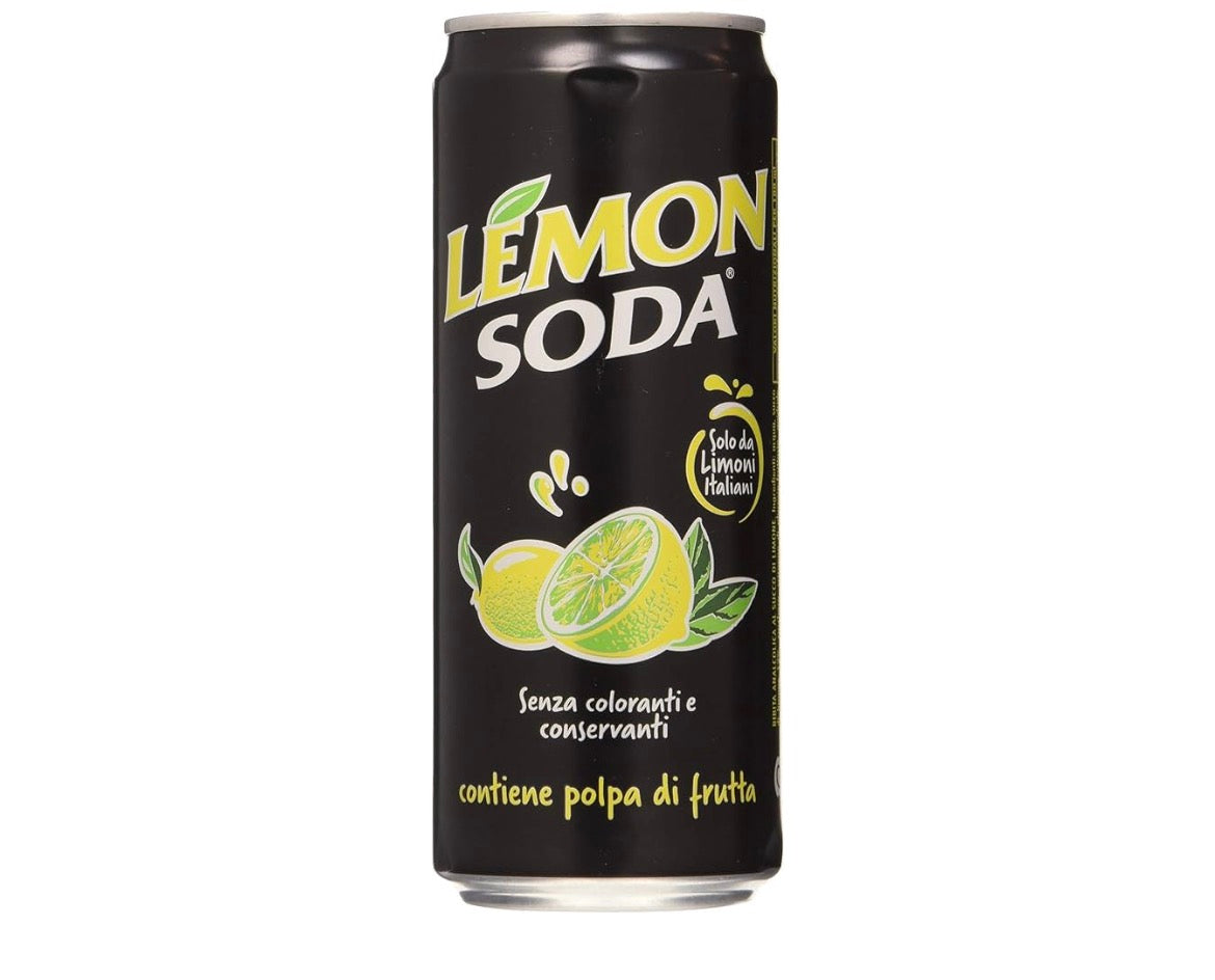 Lemon Soda  Prezzo per cartone 24x33cl
€13,60 iva inclusa 22%