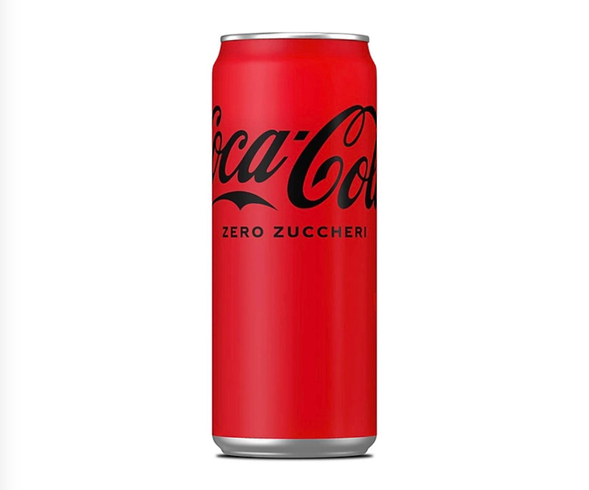 Coca Cola Zero Prezzo Per cartone 24x33cl €14,50 iva inclusa 22%