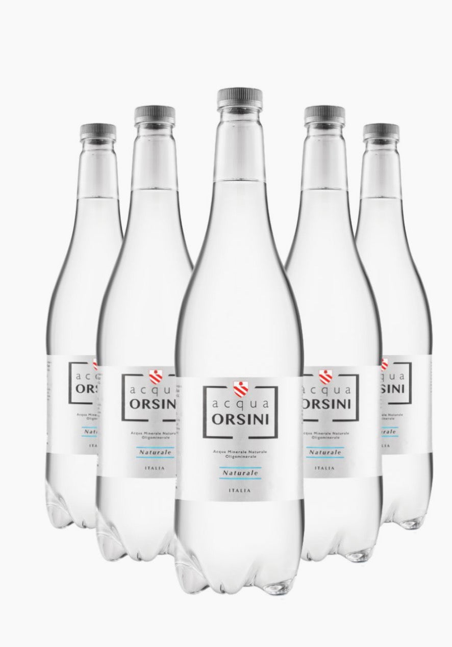 Orsini 1L Minerale Naturale Prezzo per Cartone 12x100cl  

€4,90 iva inclusa 22%
